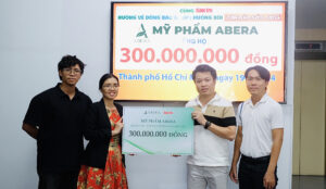 Mỹ phẩm Abera chung tay cùng chiến dịch "Sẻ chia yêu thương - Hướng về miền Bắc"
