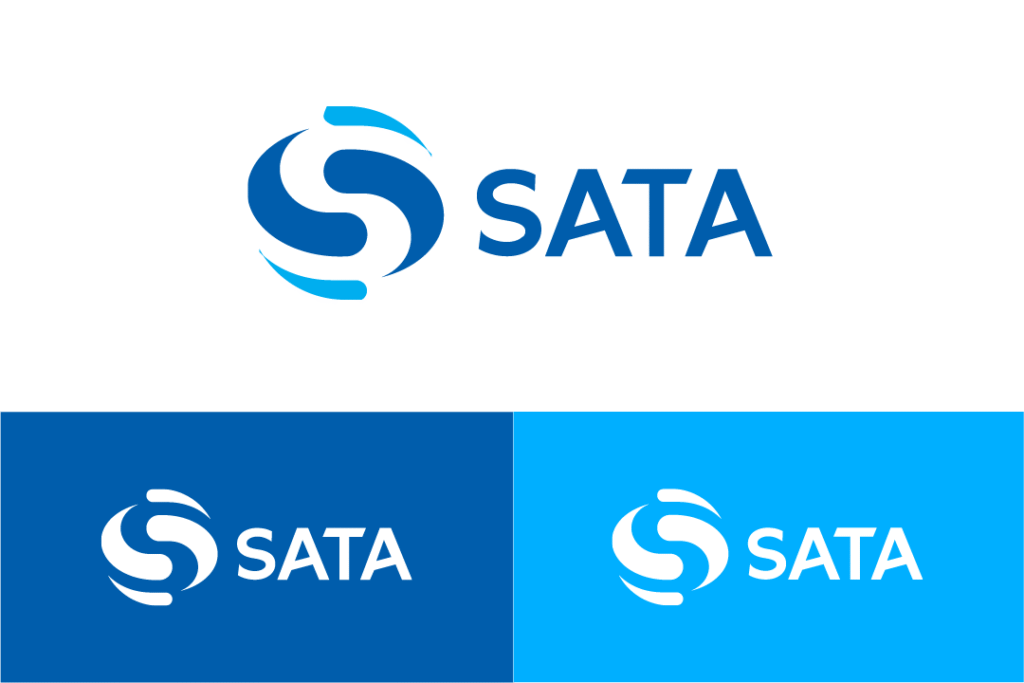 Logo SATA phiên bản màu