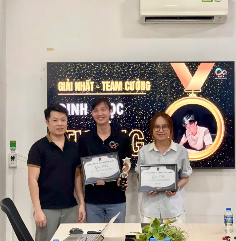 Lễ kết nạp Chiến binh SATA & Vinh danh Chiến thần Marketing tháng 12/2024