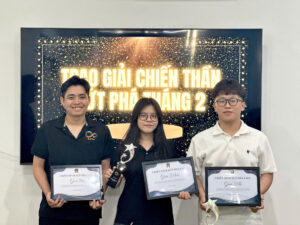 Lễ vinh danh Chiến binh Bứt phá tháng 02/2025 — Những người dẫn đầu